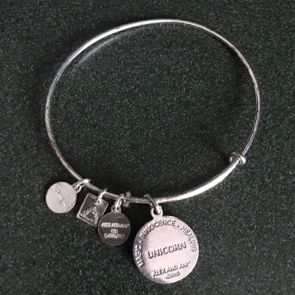 Alex and Ani Expandable Wire Bracelet Unicorn Magic Innocence Healing - Picture 13 of 15